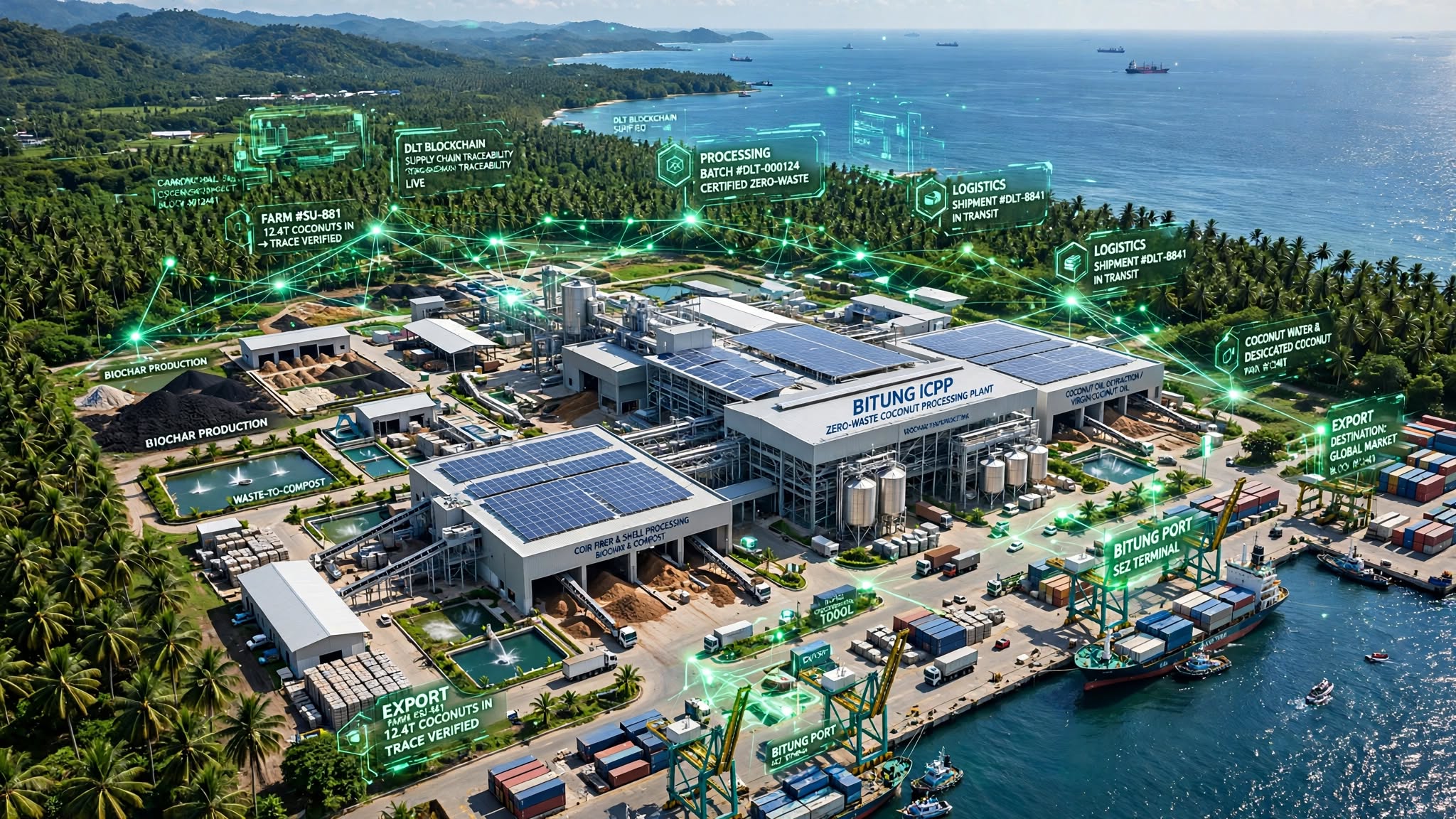 Bitung Coconut Processing Plant